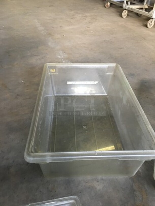 Assorted Poly Food Bins! 4 X Your Bid! - Image 4 of 6