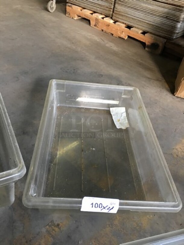 Assorted Poly Food Bins! 4 X Your Bid! - Image 5 of 6