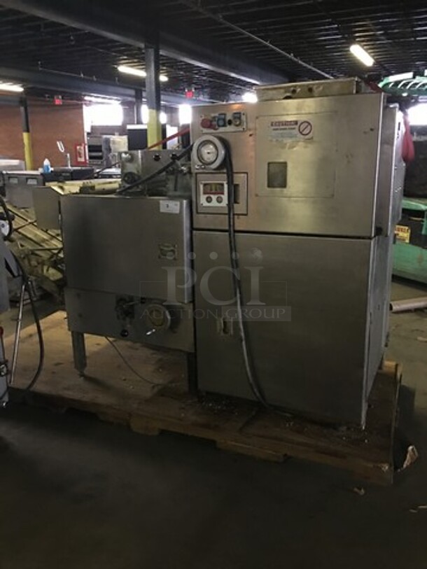Alba & Teknoservice Floor Style Croissant Machine! Production Rate Of Up To 12,000 Croissant Per Hour! Model 003941TAG Serial 1104087001! 220V! Not Tested! - Image 3 of 12