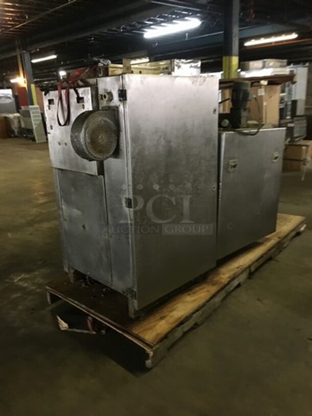 Alba & Teknoservice Floor Style Croissant Machine! Production Rate Of Up To 12,000 Croissant Per Hour! Model 003941TAG Serial 1104087001! 220V! Not Tested! - Image 4 of 12