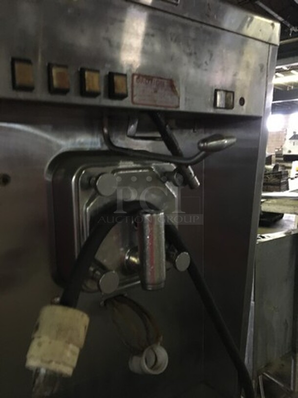 Great! Taylor Commercial Single Flavor Soft Serve Ice Cream Machine! All Stainless Steel! Model 45233 Serial H4089477! 208/230V 3Phase! On Casters! Not Tested! - Image 5 of 9