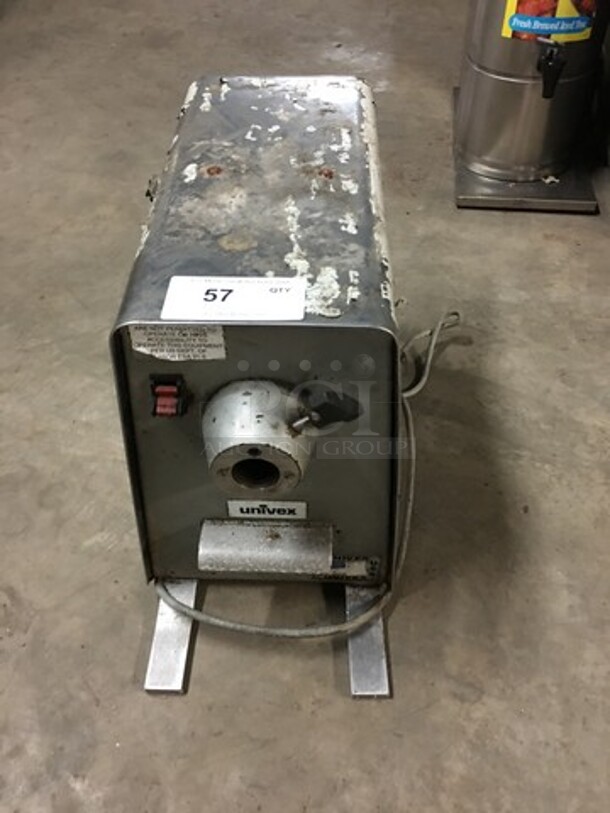 Univex Commercial Countertop Power Hub! All Stainless Steel! Model PM91 Serial P014980! 115V 1Phase!