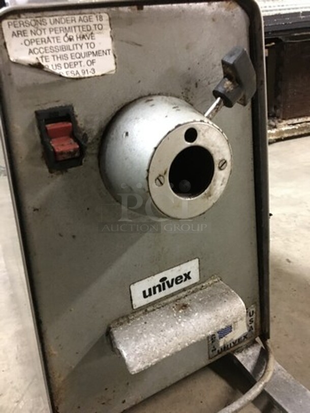 Univex Commercial Countertop Power Hub! All Stainless Steel! Model PM91 Serial P014980! 115V 1Phase! - Image 5 of 7