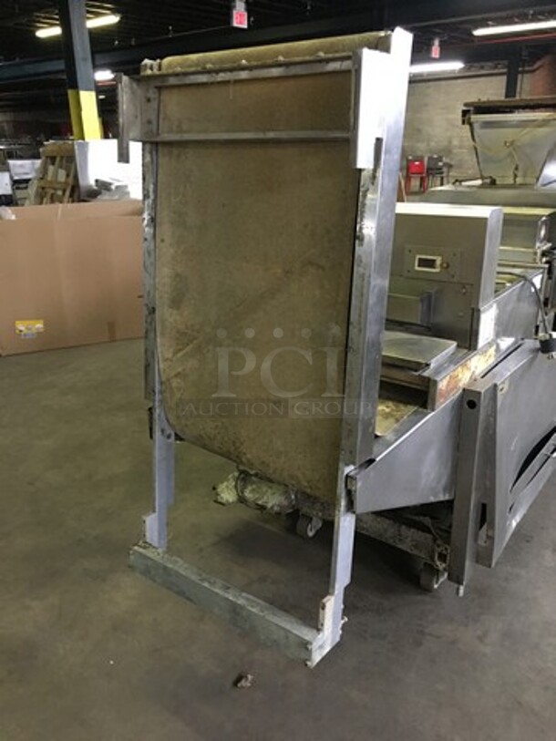 Rheon Commercial Floor Style Stress Free Dough Divider! All Stainless Steel! Model VX121 Serial 00013! 220V! Not Tested! - Image 2 of 12