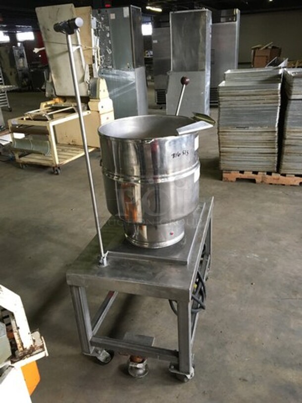 Groen Commercial Electric Powered Tilting Kettle! All Stainless Steel! Model TDB/7-40 Serial 56389! 480V 1Phase! - Image 2 of 7