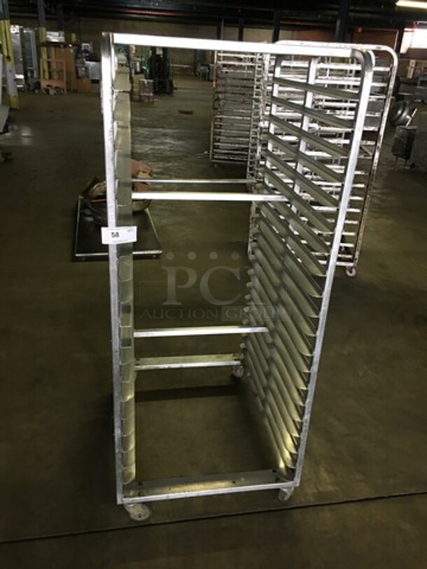 Commercial Pan Transport Rack! Holds Full Size Trays! On Casters! - Image 1 of 4