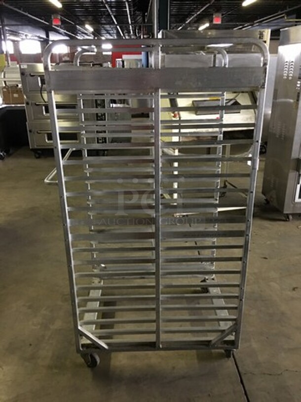 Commercial Pan Transport Rack! Holds Full Size Trays! On Casters! - Image 2 of 4