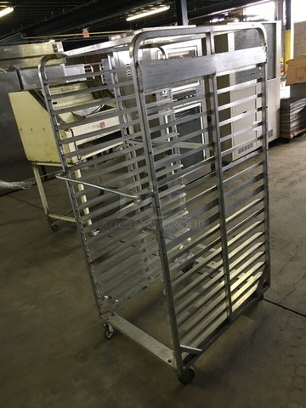 Commercial Pan Transport Rack! Holds Full Size Trays! On Casters! - Image 3 of 4