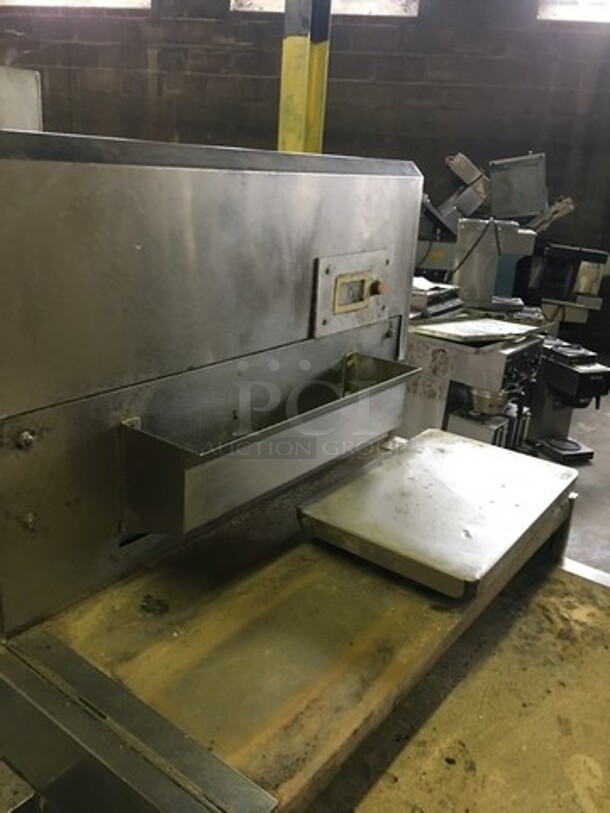 Rheon Commercial Floor Style Stress Free Dough Divider! All Stainless Steel! Model VX121 Serial 00013! 220V! Not Tested! - Image 11 of 12