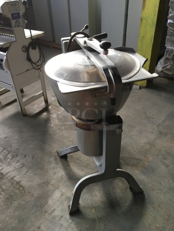 Hobart Commercial Vertical Cutter/Mixer/Mincer! All Stainless Steel! On Legs! - Image 4 of 9