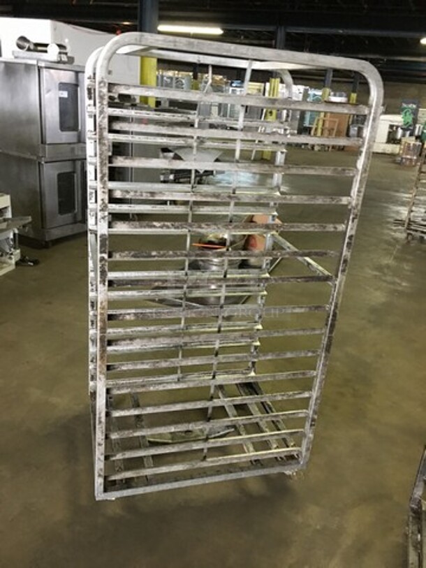 Commercial Pan Transport Rack! Holds Full Size Trays! On Casters! - Image 3 of 4
