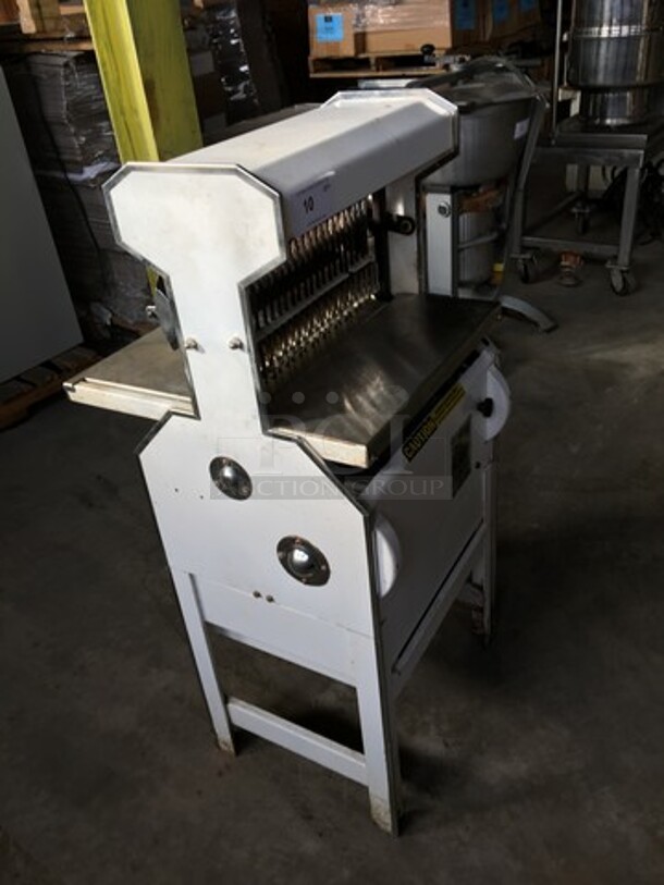 Oliver Commercial Floor Style Bread Loaf Slicer! Model 777 Serial 149708! 115V 1Phase! On Legs! - Image 3 of 12