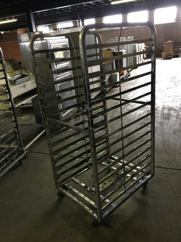Commercial Pan Transport Rack! Holds Full Size Trays! On Casters! - Image 3 of 4