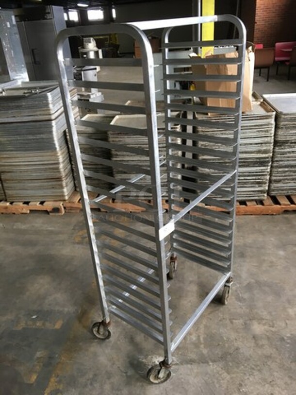 Commercial Pan Transport Rack! Holds Full Size Trays! On Casters! - Image 3 of 4