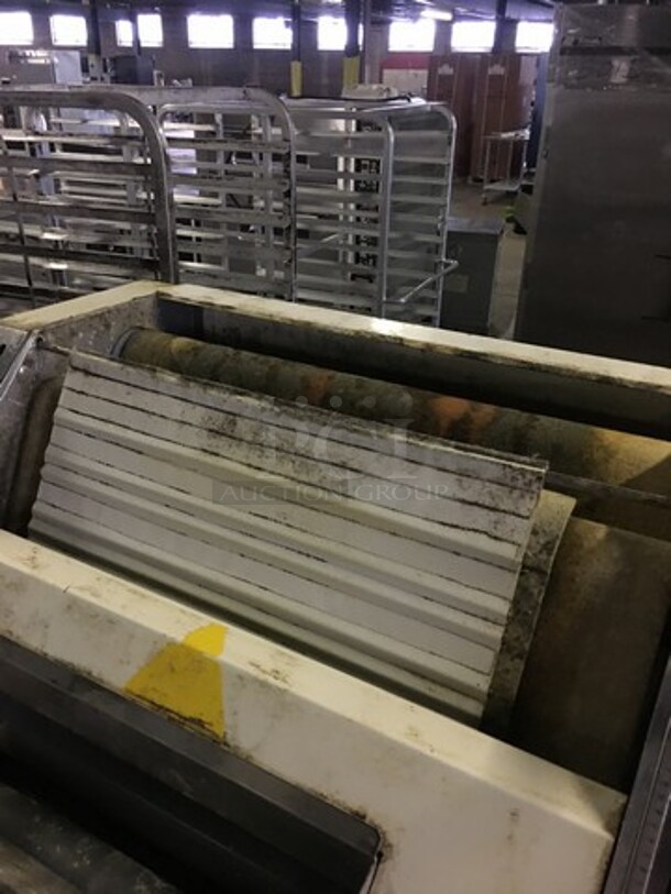 JAC Electric Powered Floor Style Baguette Molder/Former Machine! Model FACM1 Serial 040609! 208/240V 3Phase! On Commercial Casters! Not Tested! - Image 5 of 10