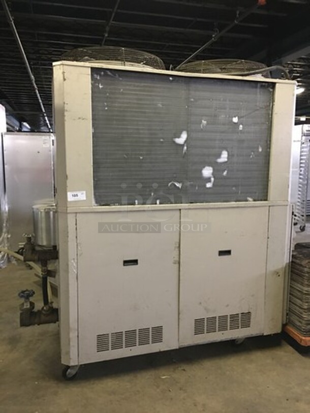 AEC Commercial Heavy Duty Portable Chiller! Model PSA10 Serial 091003A90! 460V 3Phase! Not Tested!
