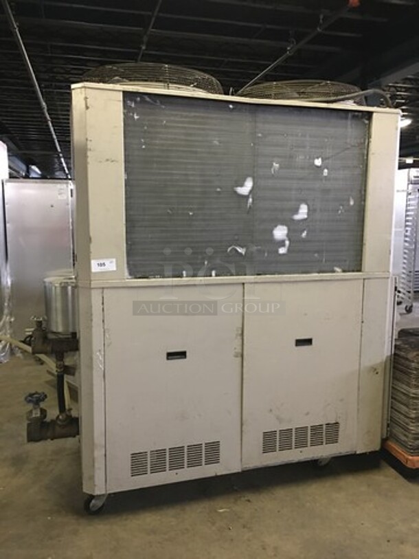 AEC Commercial Heavy Duty Portable Chiller! Model PSA10 Serial 091003A90! 460V 3Phase! Not Tested! - Image 1 of 10