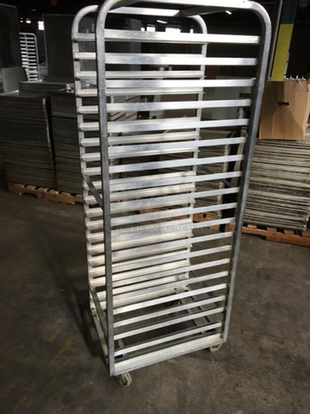 Commercial Pan Transport Rack! Holds Full Size Trays! On Casters! - Image 2 of 5