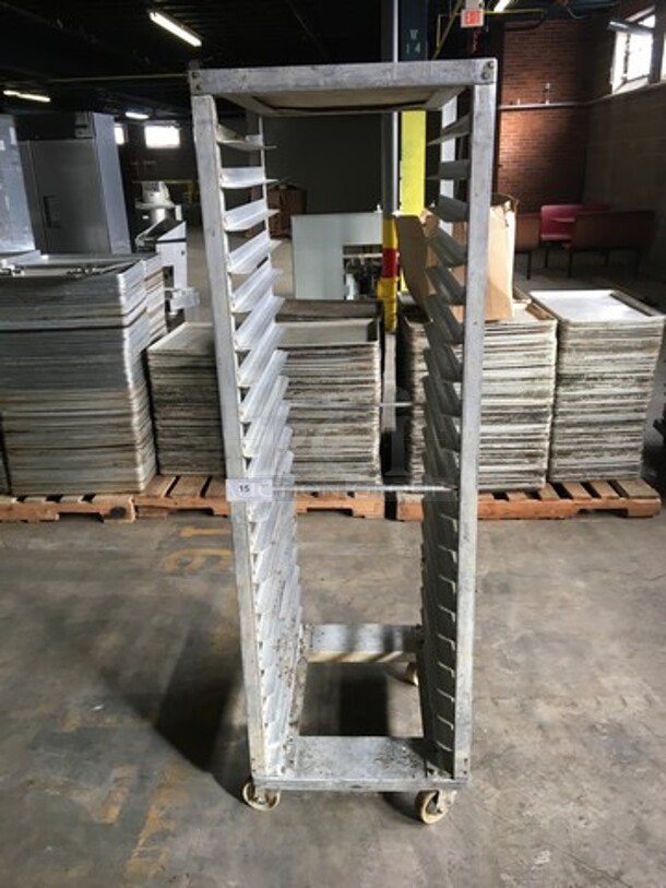 Commercial Pan Transport Rack! Holds Full Size Trays! On Casters! - Image 1 of 4