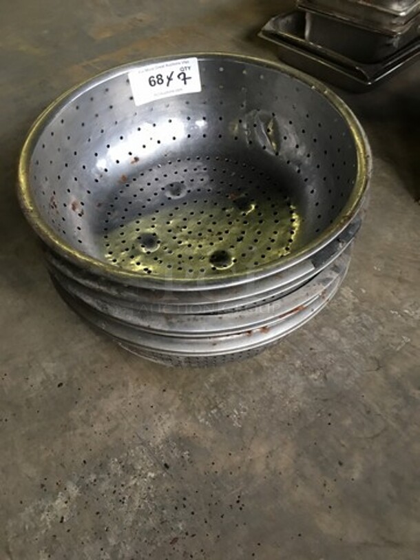 Assorted Draining Bowls! 7 X Your Bid!