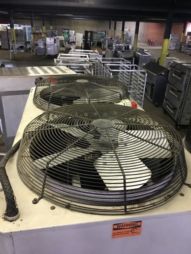 AEC Commercial Heavy Duty Portable Chiller! Model PSA10 Serial 091003A90! 460V 3Phase! Not Tested! - Image 7 of 10