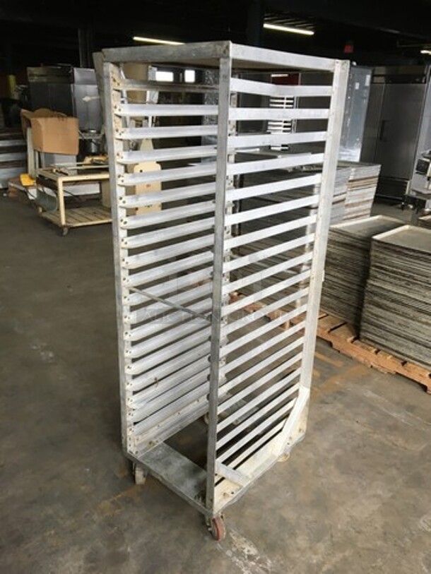 Commercial Pan Transport Rack! Holds Full Size Trays! On Casters! - Image 3 of 4