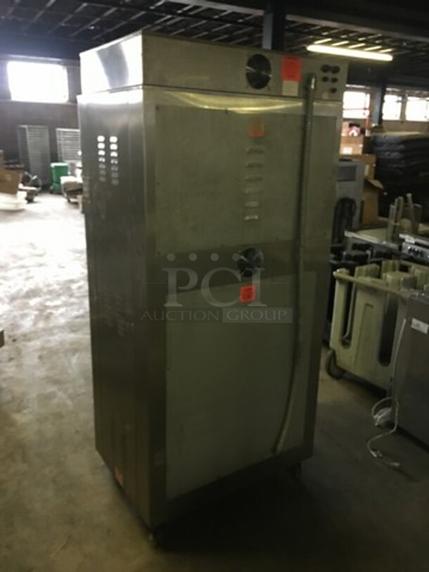 Nuvu Subway Edition Double Deck Convection Oven/Proofer Combo! With View Through Doors! All Stainless Steel! Model SUB123 Serial 003499510704! 208V 3+N Phase! On Commercial Casters! - Image 4 of 9