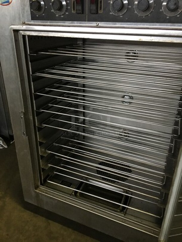 Nuvu Subway Edition Double Deck Convection Oven/Proofer Combo! With View Through Doors! All Stainless Steel! Model SUB123 Serial 003499510704! 208V 3+N Phase! On Commercial Casters! - Image 6 of 9