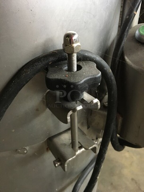 Ovo-Tech Commercial Floor Style Egg Cracker! All Stainless Steel! Model UDTJ10 Serial S013! 220V 3Phase! On Commercial Casters!  - Image 8 of 11