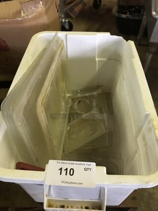 ALL ONE MONEY! Assorted Poly Drop In Pan Lids!