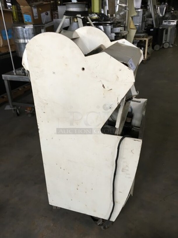 ABS Commercial Floor Style Bread Loaf Slicer! On Casters! - Image 3 of 9