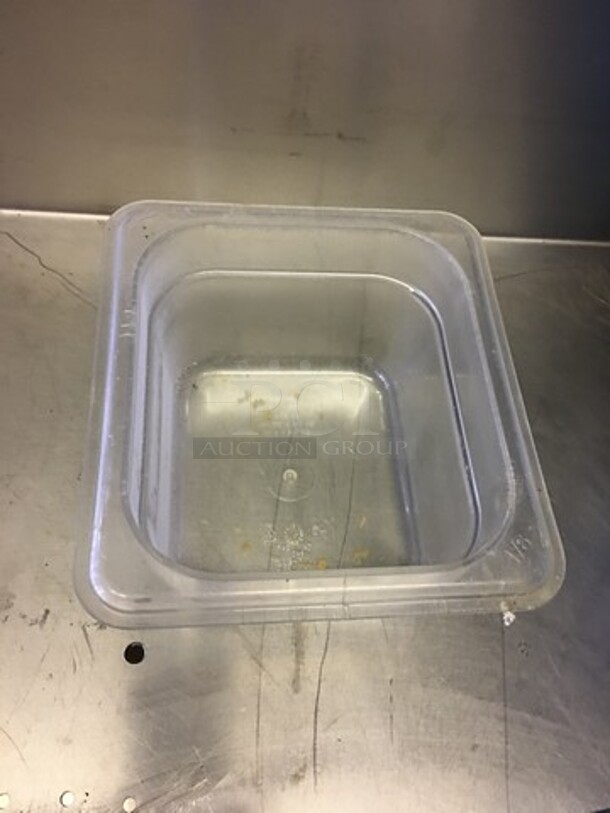 Clear Poly 1/6 Size Drop In Pans! 26 X Your Bid! - Image 4 of 5