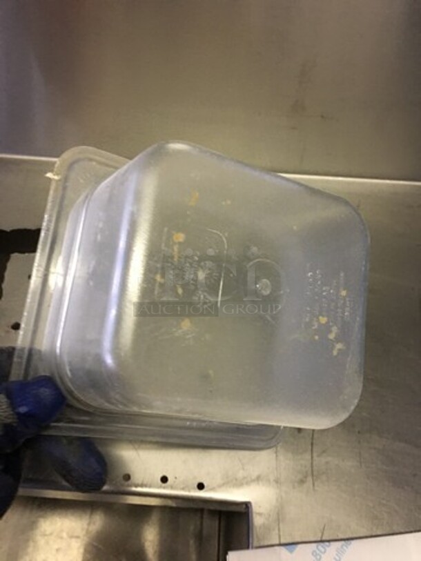 Clear Poly 1/6 Size Drop In Pans! 26 X Your Bid! - Image 5 of 5