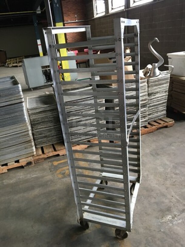 Commercial Pan Transport Rack! Holds Full Size Trays! On Casters! - Image 2 of 4