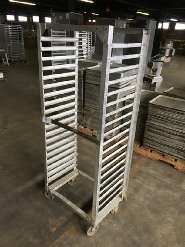 Commercial Pan Transport Rack! Holds Full Size Trays! On Casters! - Image 3 of 4