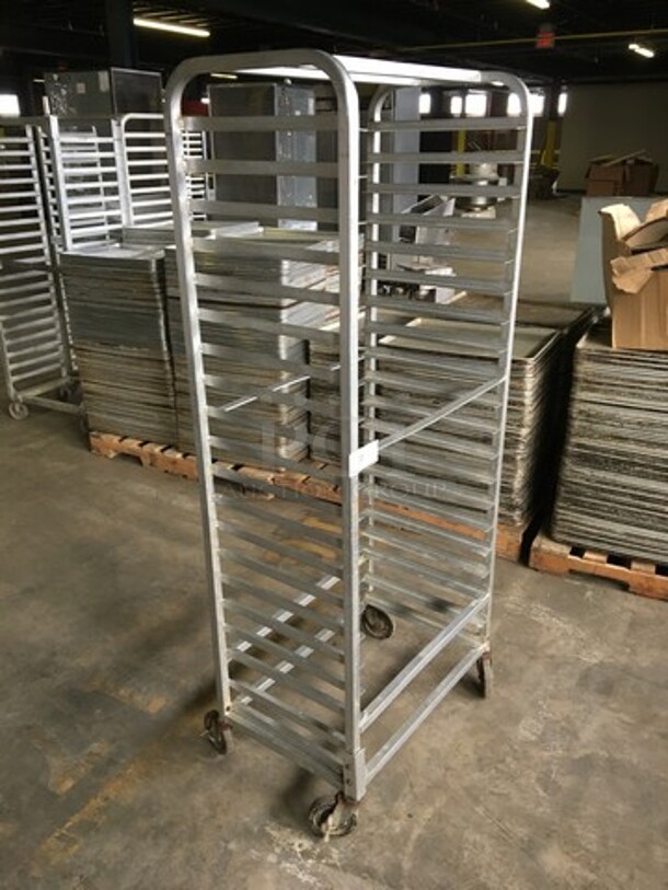 Commercial Pan Transport Rack! Holds Full Size Trays! On Casters! - Image 2 of 4
