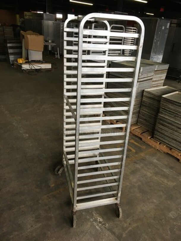 Commercial Pan Transport Rack! Holds Full Size Trays! On Casters! - Image 3 of 4