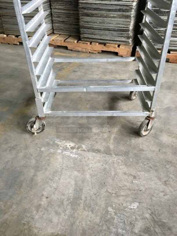 Commercial Pan Transport Rack! Holds Full Size Trays! On Casters! - Image 4 of 4