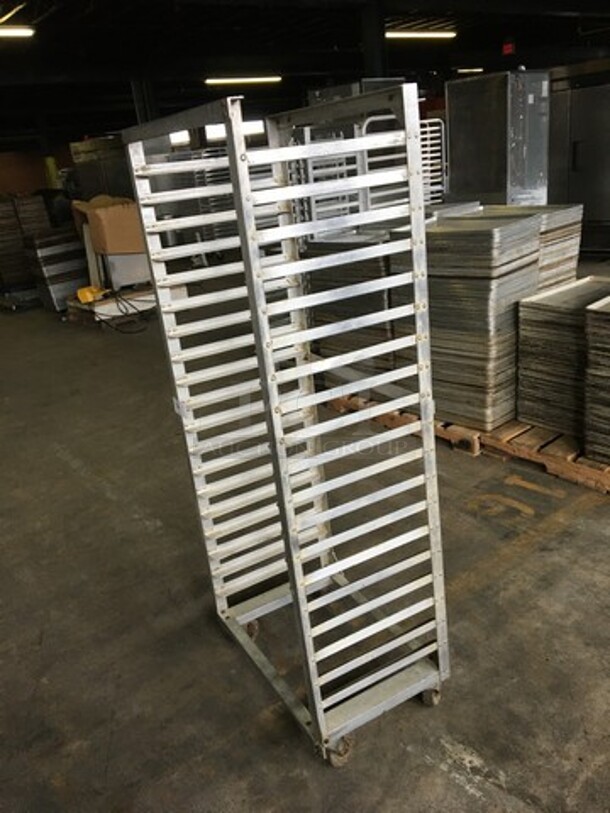 Commercial Pan Transport Rack! Holds Full Size Trays! On Casters! - Image 3 of 4