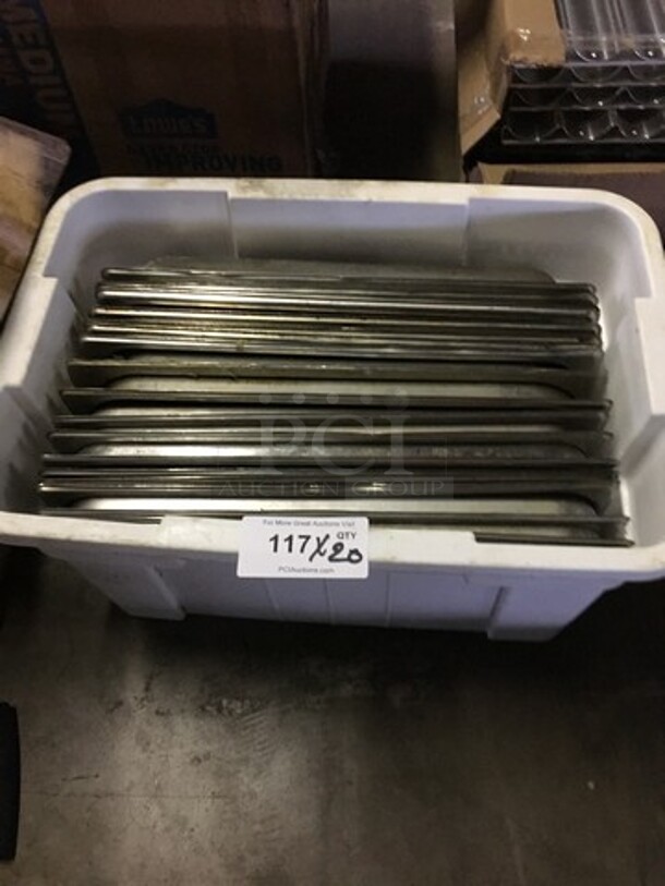 Full Size Drop In Pans! 20 X Your Bid! - Image 6 of 6