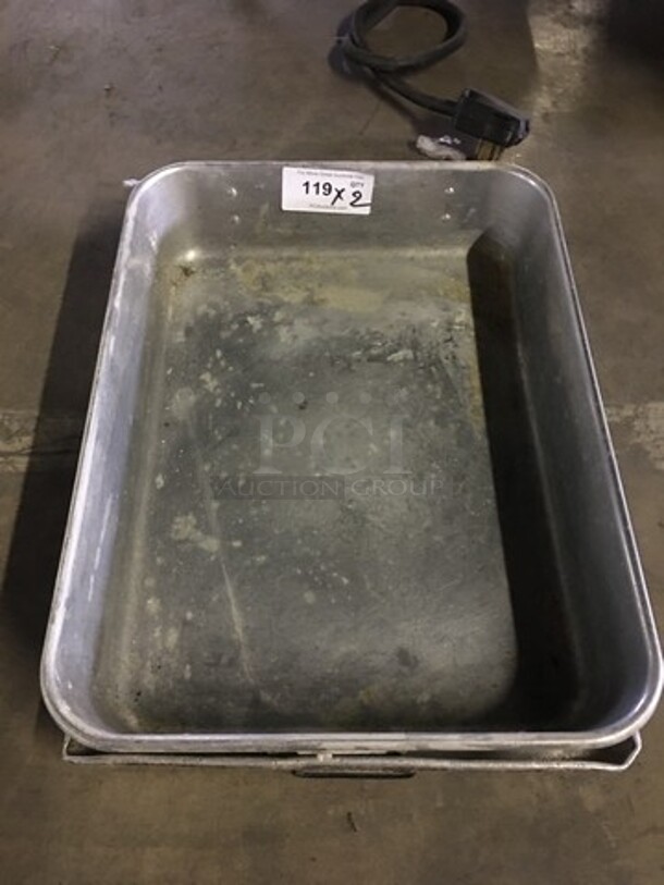 Rectangular Baking Pans! With Handles! 2 X Your Bid! - Image 1 of 4