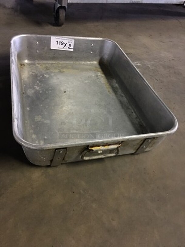 Rectangular Baking Pans! With Handles! 2 X Your Bid! - Image 3 of 4