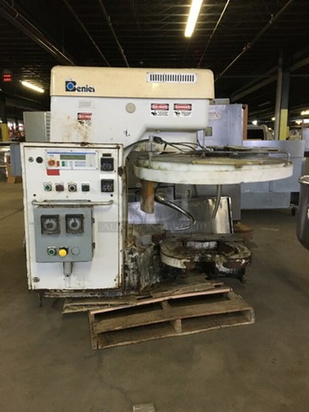 Diosna Commercial Floor Style Heavy Duty Spiral Mixer! With Stainless Steel Bowl On Casters! Model SP240AF Serial 98924396! 480V! Not Tested! - Image 3 of 11