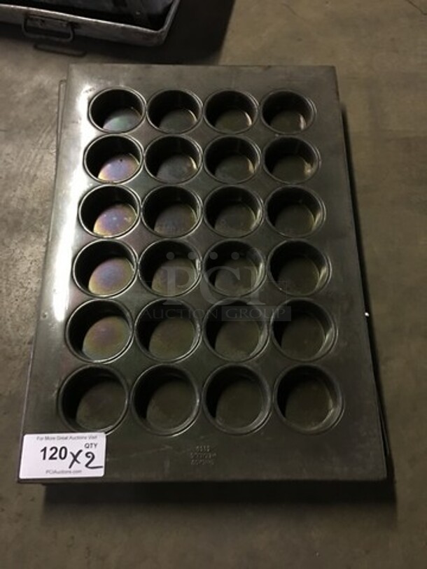 24 Hole Cupcake/Muffin Baking Pan! 2 X Your Bid! - Image 5 of 5