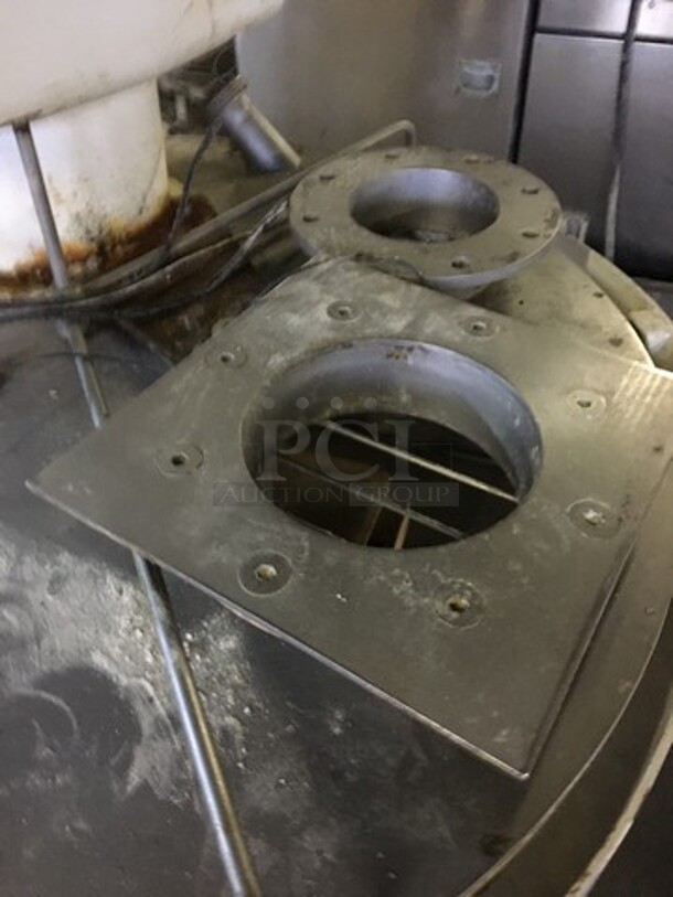 Diosna Commercial Floor Style Heavy Duty Spiral Mixer! With Stainless Steel Bowl On Casters! Model SP240AF Serial 98924396! 480V! Not Tested! - Image 8 of 11