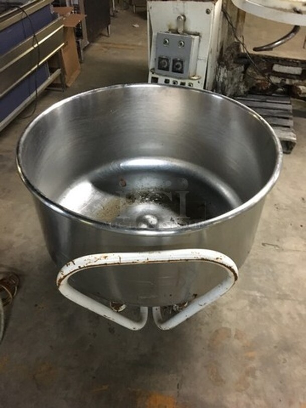 Diosna Commercial Floor Style Heavy Duty Spiral Mixer! With Stainless Steel Bowl On Casters! Model SP240AF Serial 88924388! 480V! Not Tested! - Image 11 of 11
