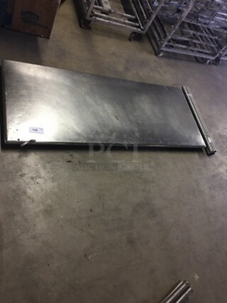 All Stainless Steel Work/Prep Table! With Legs!