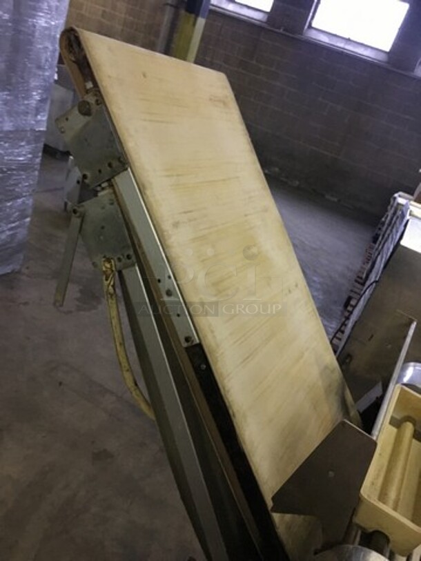 Rondo Heavy Duty Commercial Floor Style Reversible Dough Sheeter! Model SOLO D Serial 70022! On Casters!  - Image 6 of 9