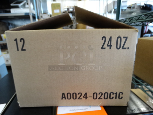 12 BRAND NEW IN BOX! Glass 24 oz Jars. 3.5x3.5x6.5. 12 Times Your Bid! - Image 6 of 6