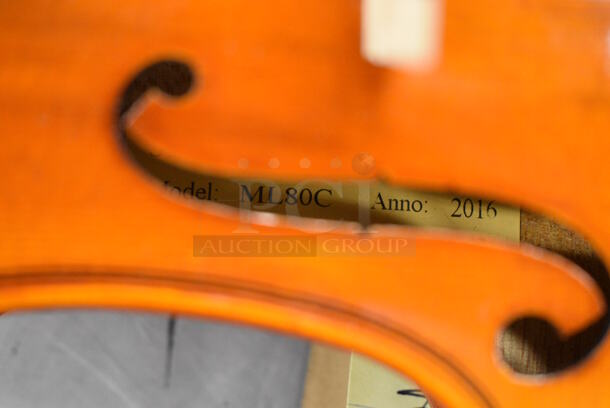 2016 Strobel Model ML80C Wooden Half Size Violin w/ Bow in Hard Case. 27x10x5 - Image 6 of 12